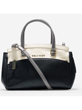 Cole Haan Reddington Small Satchel Crossbody Bag Block colors